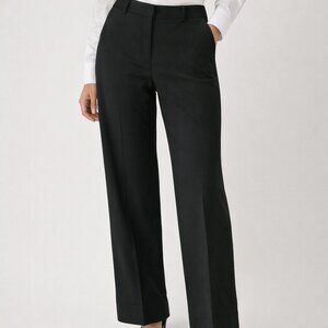 Black Wide Leg Dress Pants for Women Loft Size 8P